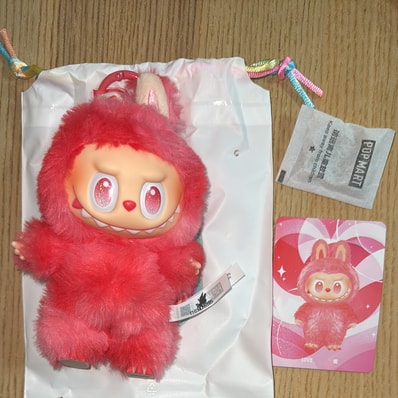 POP MART THE MONSTERS (LABUBU) Big into Energy Series Plush Pendant LOVE