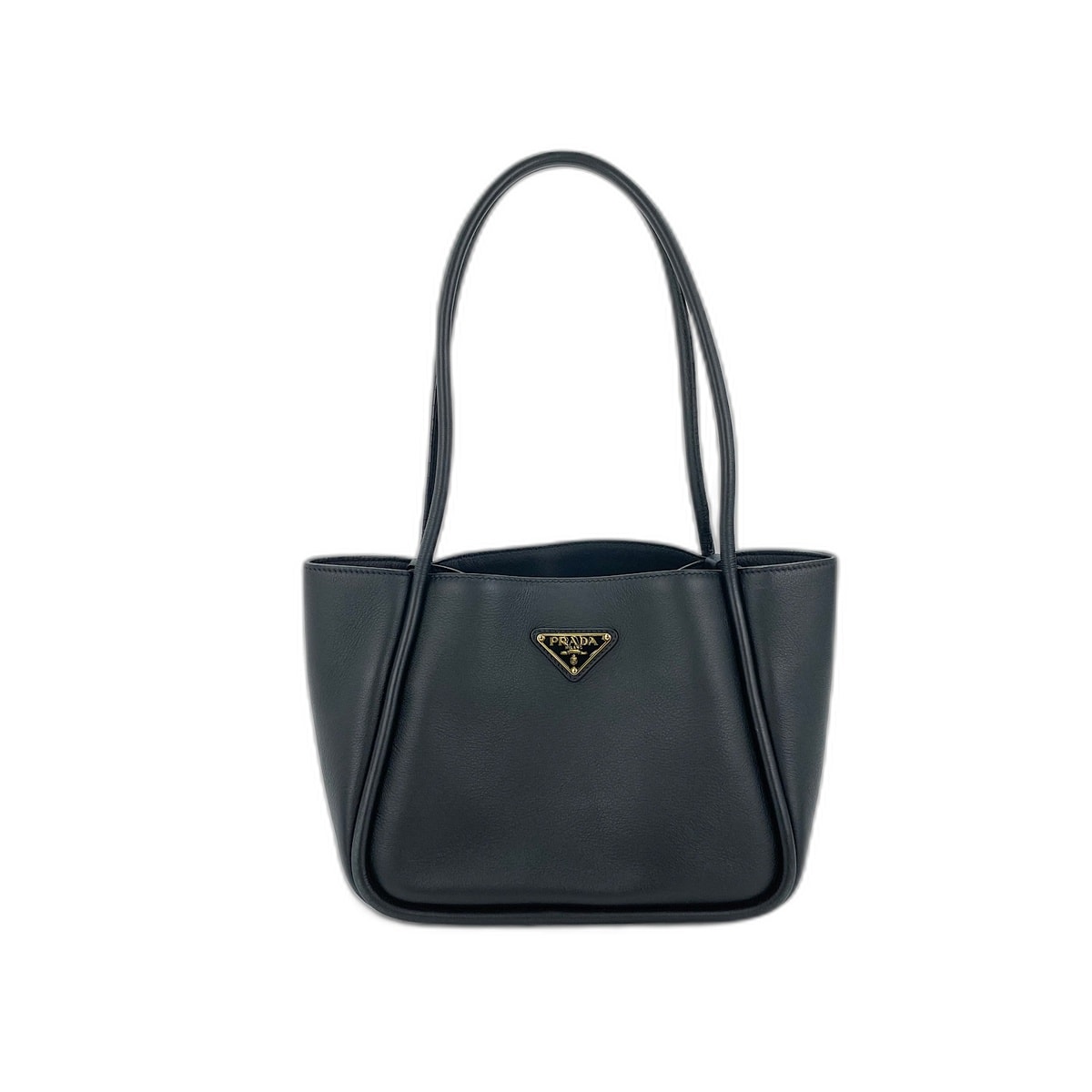 プラダ PRADA トートバッグ レザー【中古】