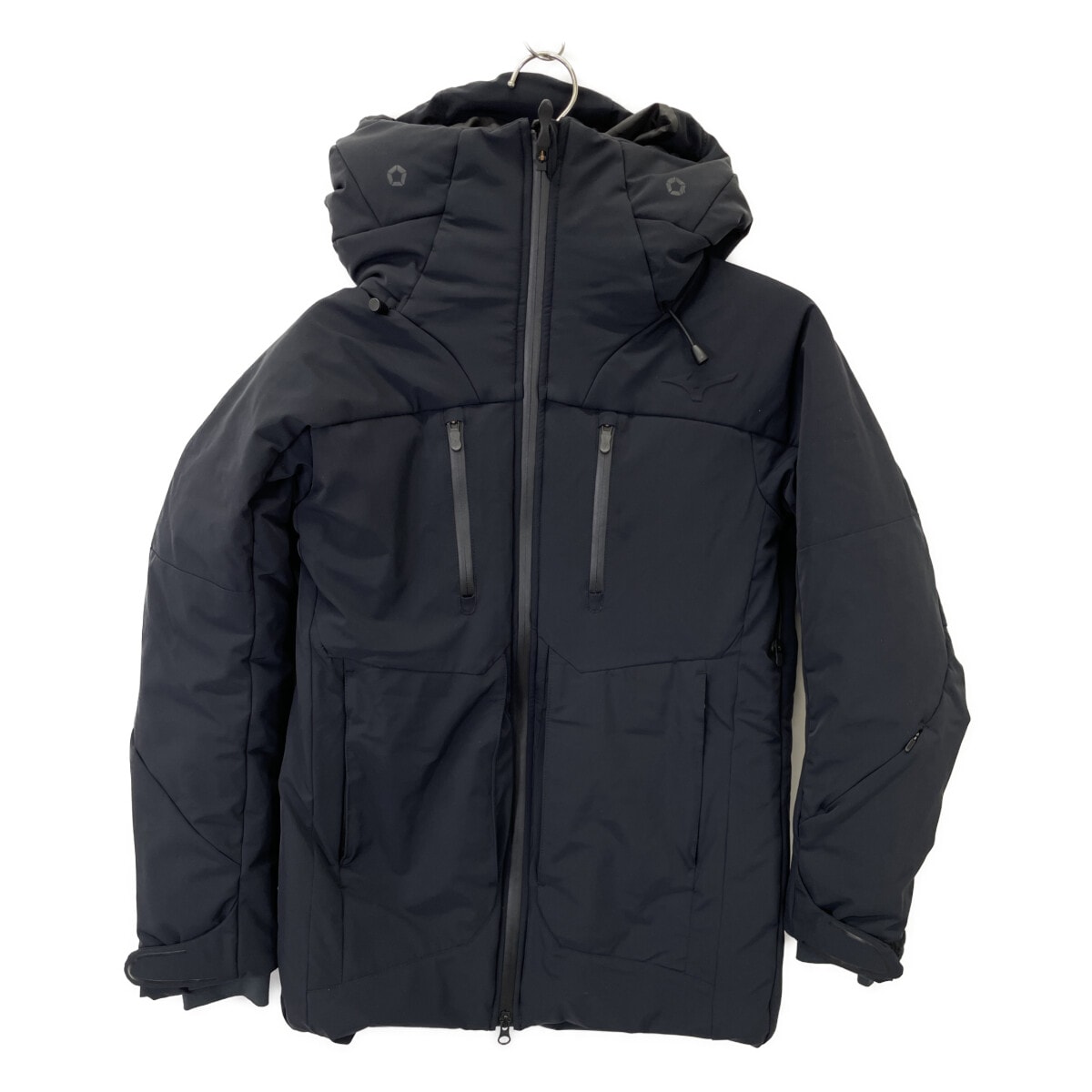 ミズノ ブラック テックフィルブレスサーモインサレーテッドコート XS