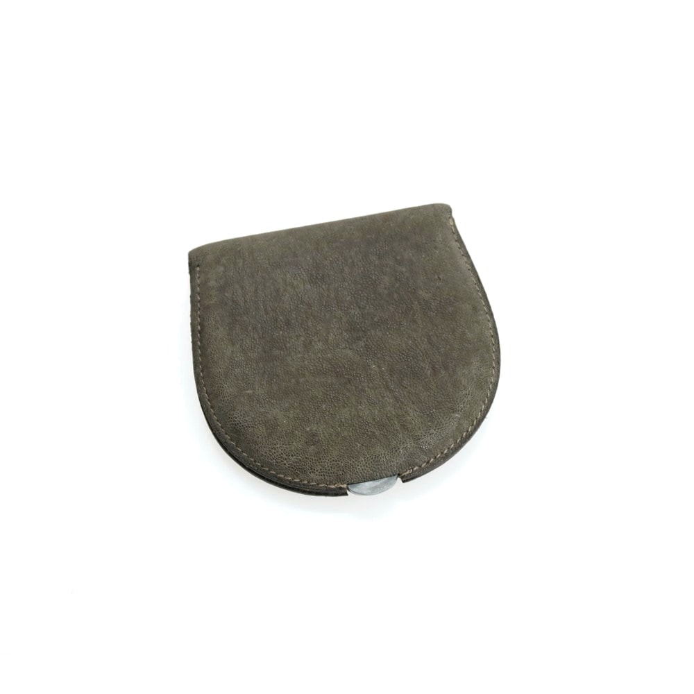 【中古】ヴァレクストラ バレクストラ Valextra エレファント レザー コインケース グリーン系【メンズ】