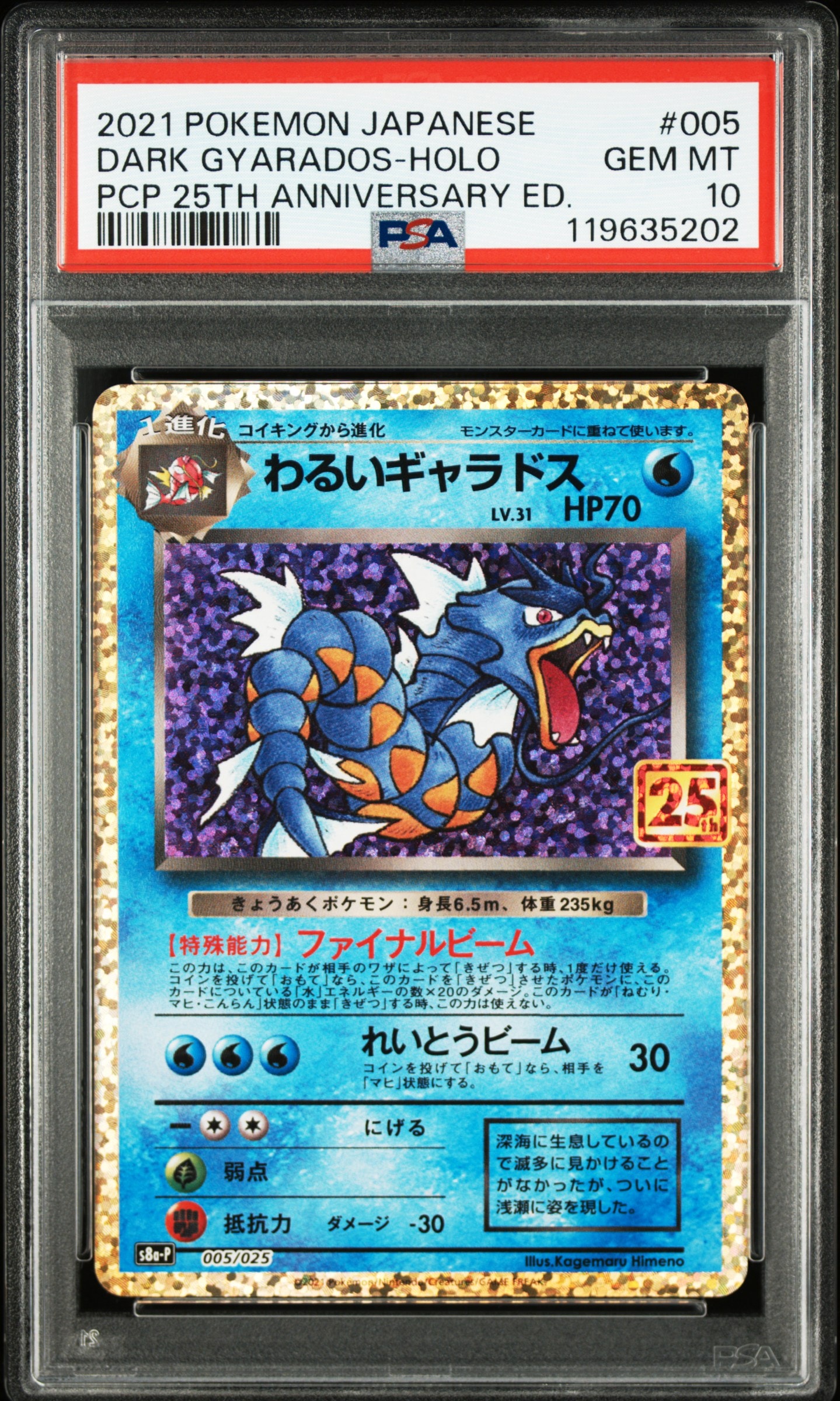 わるいギャラドス: プロモ[S8a-P 005/025](プロモカードパック 25th ANNIVERSARY edition)