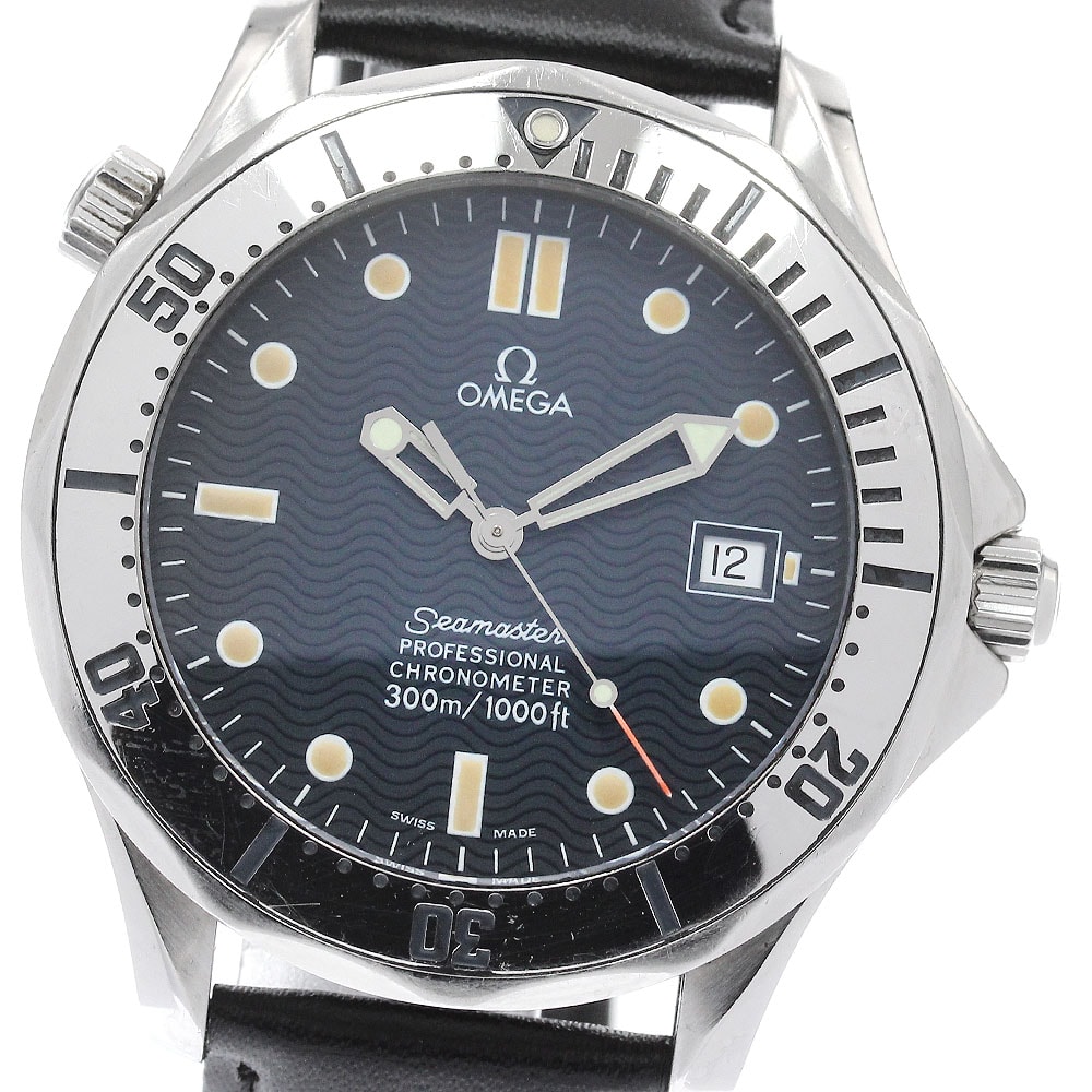 オメガ シーマスター300 デイト 2532.80 メンズ 【中古】