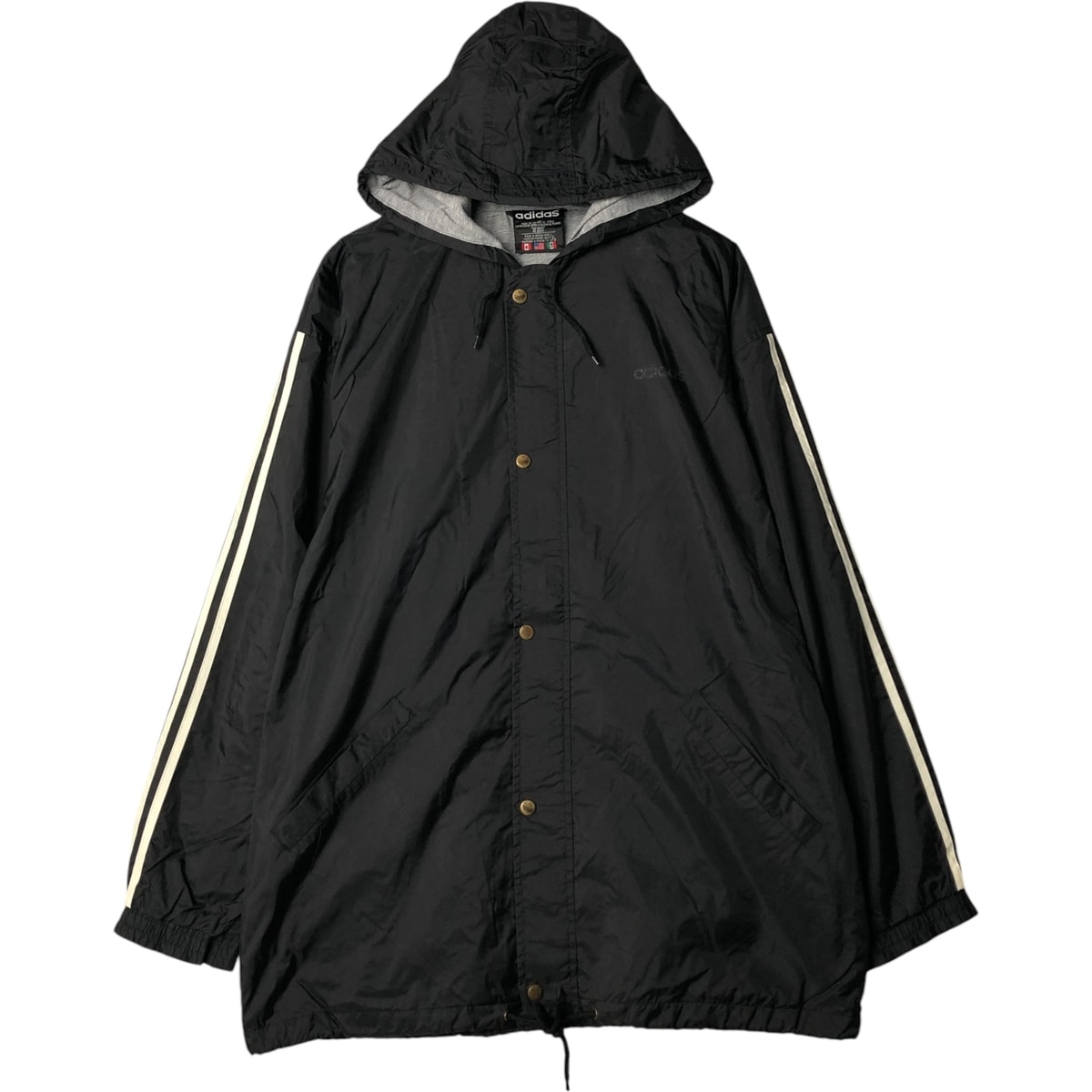 古着 80~90年代 アディダス adidas ナイロンパーカー メンズL相当 ヴィンテージ/eaa581762