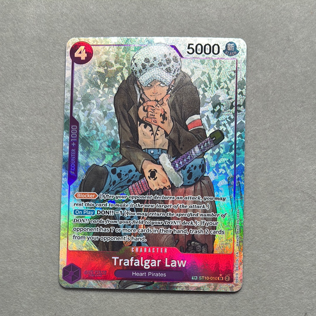トラファルガー・ロー P-TR [ST10-010]【英語版】(ブースターパック「500年後の未来」)