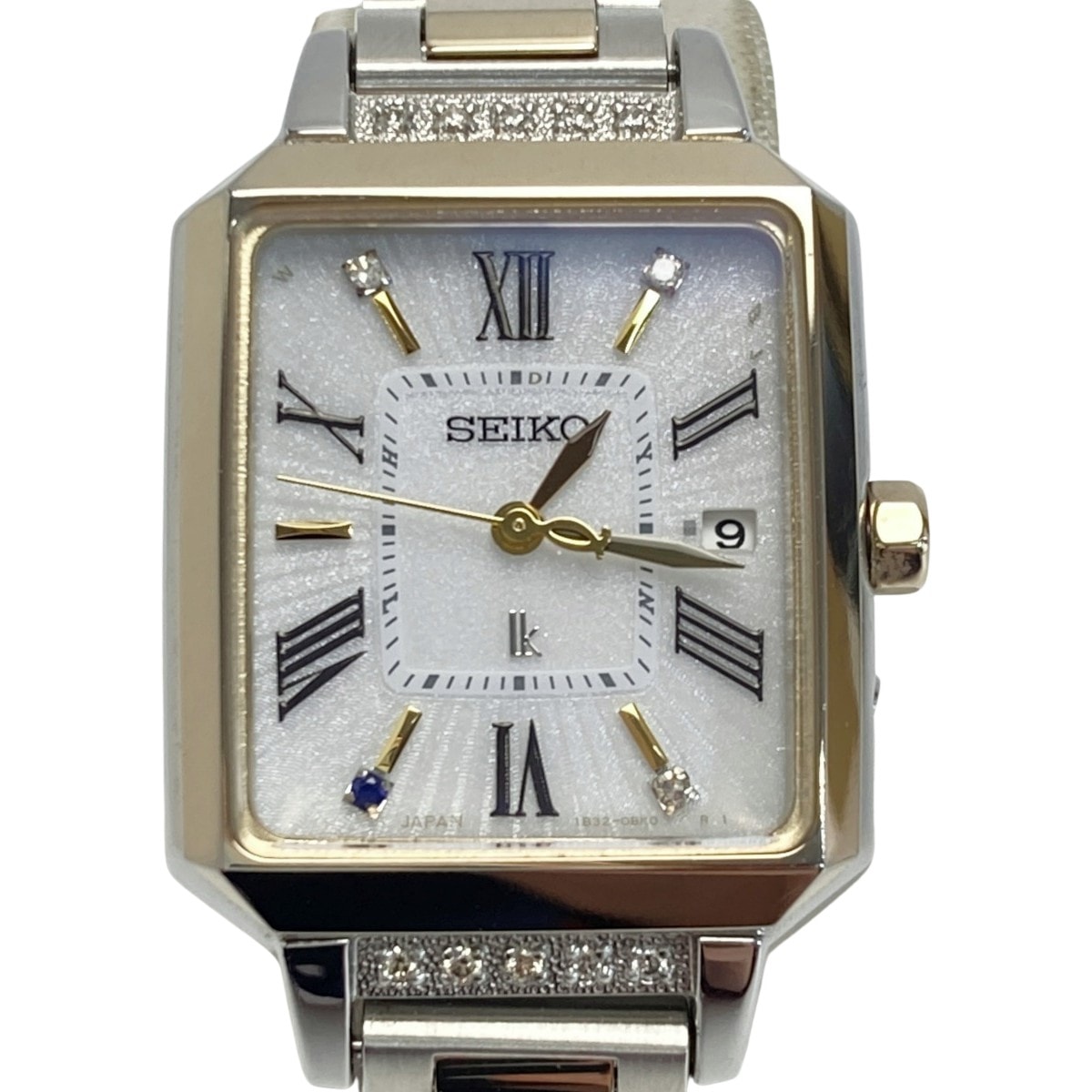 ☆☆SEIKO セイコー ルキア 25周年記念 限定モデル 1B32-0AP0 ホワイト 電波ソーラー レディース 腕時計 LUKIA