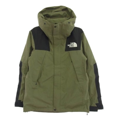 THE NORTH FACE ノースフェイス マウンテンパーカー NP61800 MOUNTAIN JACKET マウンテンジャケット グリーン系 S【中古】