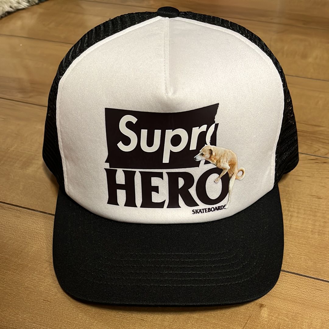 Supreme / ANTIHERO Mesh Back 5-Panel "Black"