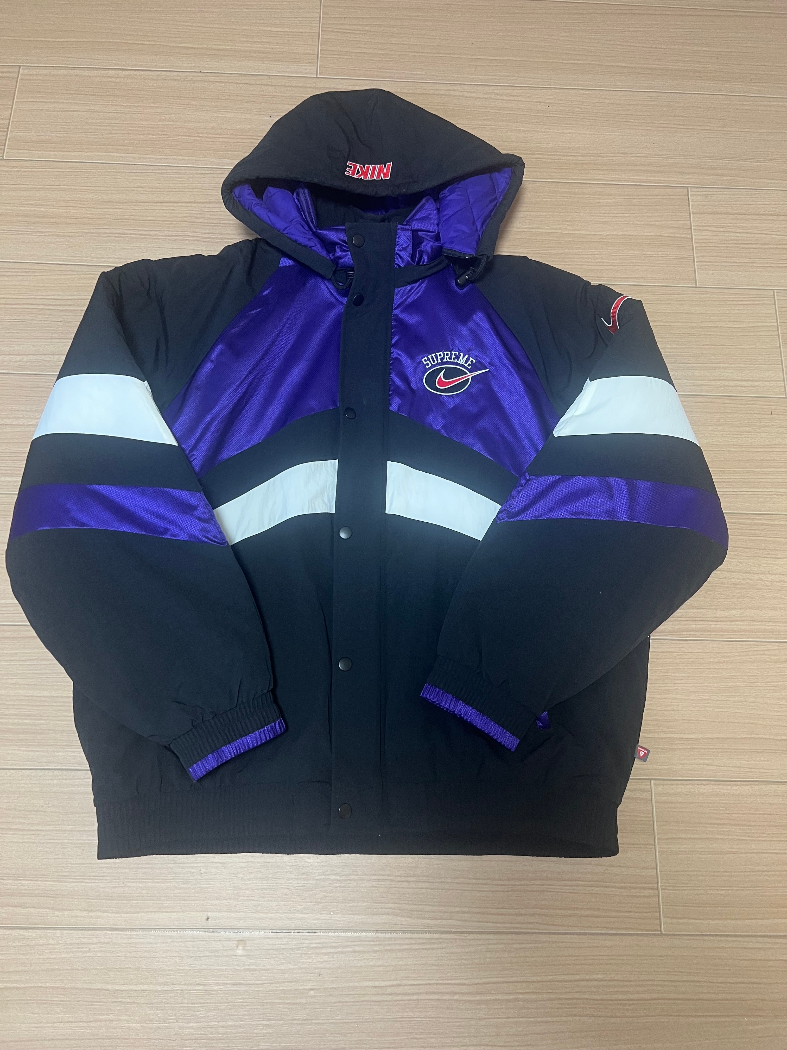 Supreme / Nike Hooded Sport Jacket "Purple"
