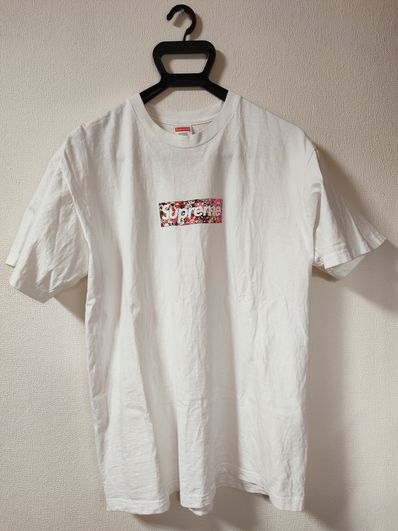 Supreme COVID-19 Relief Box Logo Tee "White"