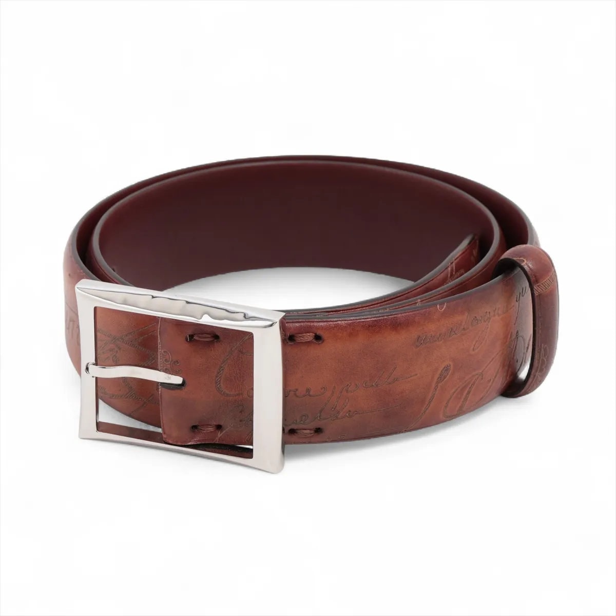 ■極美品 ベルルッティ カリグラフィ 75 ファッション おしゃれベルト