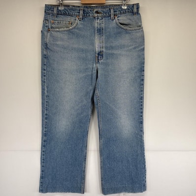 古着 90's/90年代 リーバイス Levi's USA製 デニムパンツ 517 ブーツカット 5ポケット ジーンズ ジーパン 大きいサイズ w38 L30 ブルー メンズ