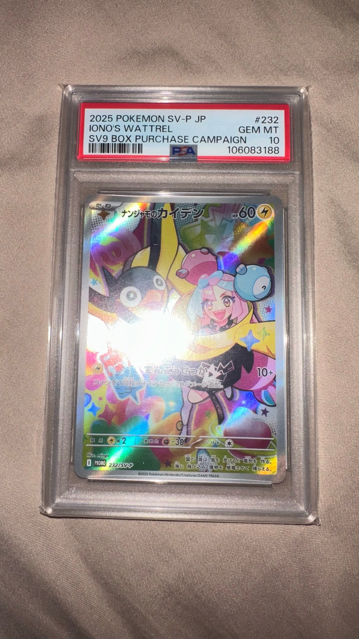 ナンジャモのカイデン P [SV-P 232](プロモーションカード「拡張パック
