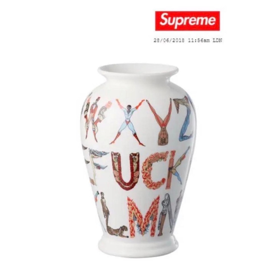 Supreme Alphabet Vase 
