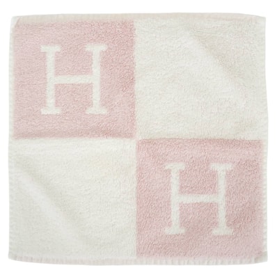 HERMES エルメス タオル カレタオル アヴァロン ハンドタオル ローズ/ライラック (リラ) コットン100% 新品未使用
