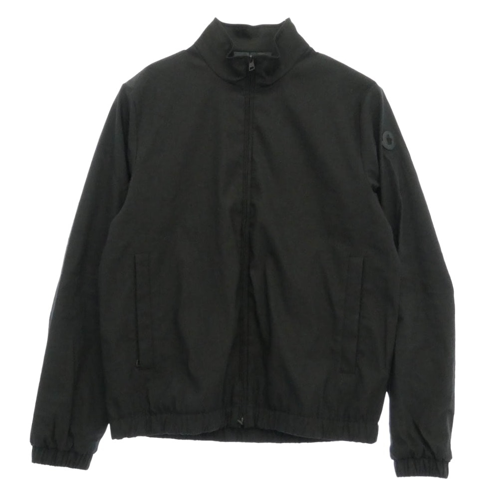 MONCLER モンクレール L10911A00130 BONAVENT GIUBBOTTO ボナベント テクニカルリネン混 ウィンドブレーカー ジップアップ トラックジャケット ブラック系 3【中古】