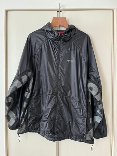 Supreme Ripstop Hooded Windshell "Black"