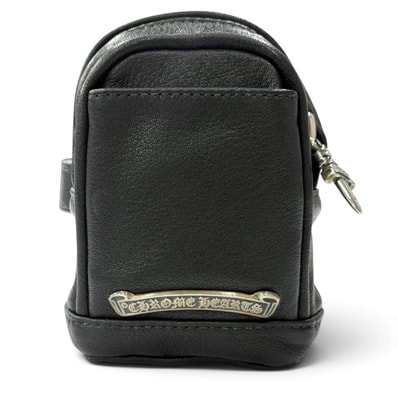 Chrome Hearts WRISTHIM Listom Backpack Leather Bracelet "Black/Silver"