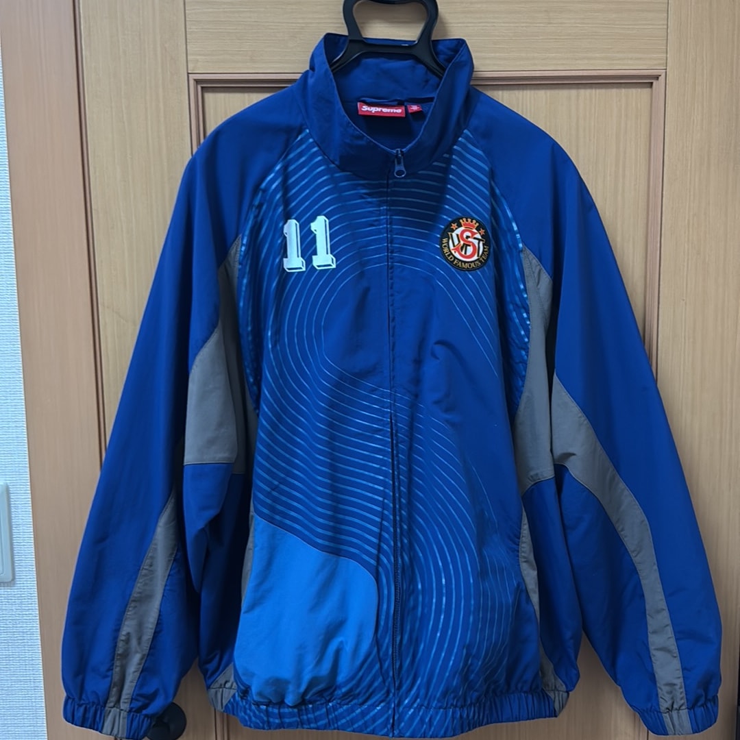 Supreme S Logo Track Jacket "Navy"