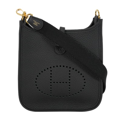 HERMES エルメス ショルダーバッグ エヴリン(エブリン) 16 TPM ショート 黒 (ブラック) トリヨンクレマンス ゴールド金具 G刻印 新品