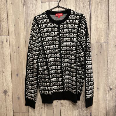 Supreme Repeat Sweater "Black"
