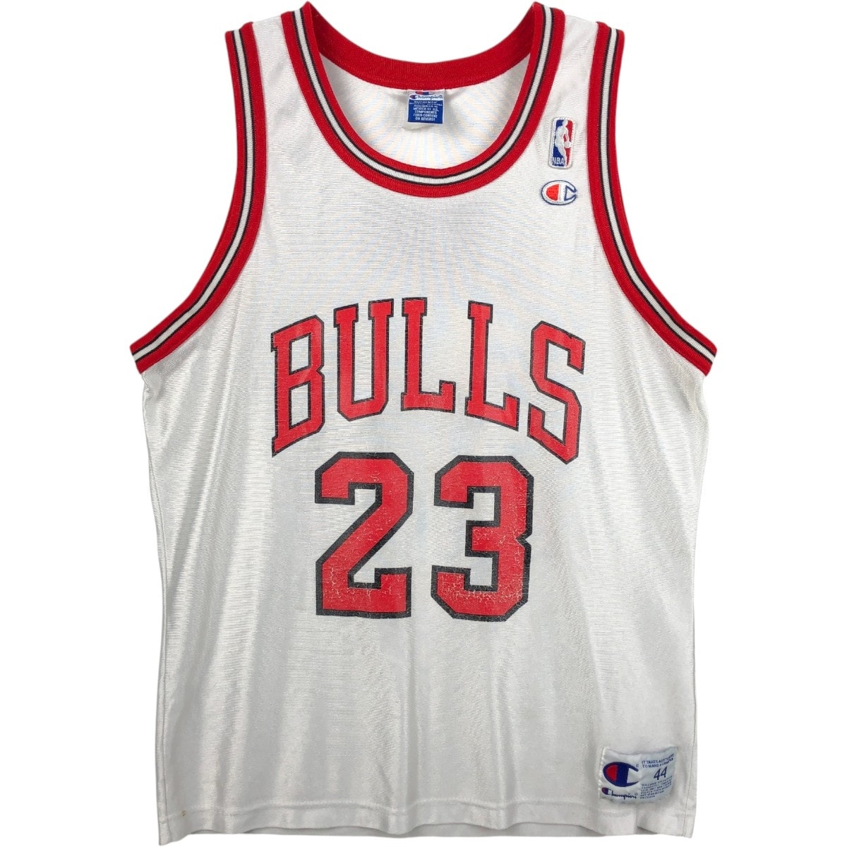 古着 00年代~ チャンピオン Champion AUTHENTIC ATHLETIC APPAREL NBA CHICAGO BULLS シカゴ ブルズ ゲームシャツ レプリカユニフォーム メンズXL相当/eaa545066