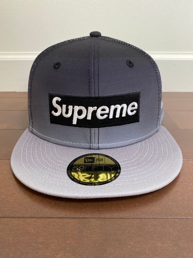 Supreme Gradient Box Logo New Era "Black"