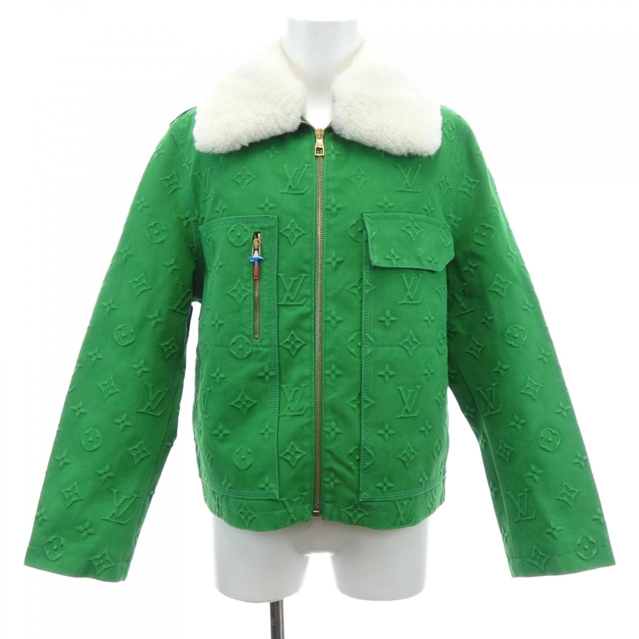 ルイヴィトン LOUIS VUITTON モノグラムワークウエアデニムジャケット HLA60WG98 デニムジャケット