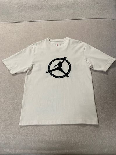 Air Jordan Off-WhiteTM️ Short Sleeve T-shrit "Gray"