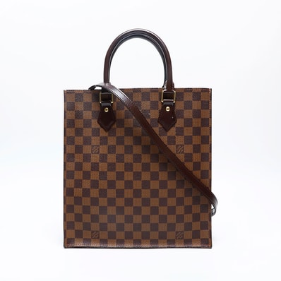 ヴィトン LV 2013年製 ダミエ サック・プラ PM トートバッグ【中古】