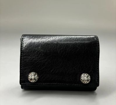 超美品!クロムハーツ 3フォールドウォレット 財布