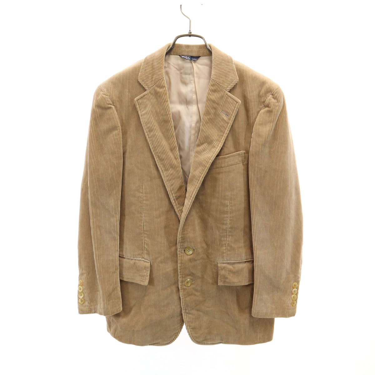 POLO RALPH LAUREN ポロラルフローレン 90s オールド コーデュロイ テーラードジャケット 90-78-165 ベージュ