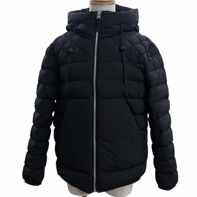 極美品 マッカージュ ダウンジャケット BERGEN ブラック メンズ 40