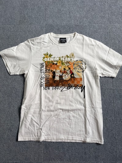 Stussy x Denim Tears Annie Lee Tee "White" 3903997