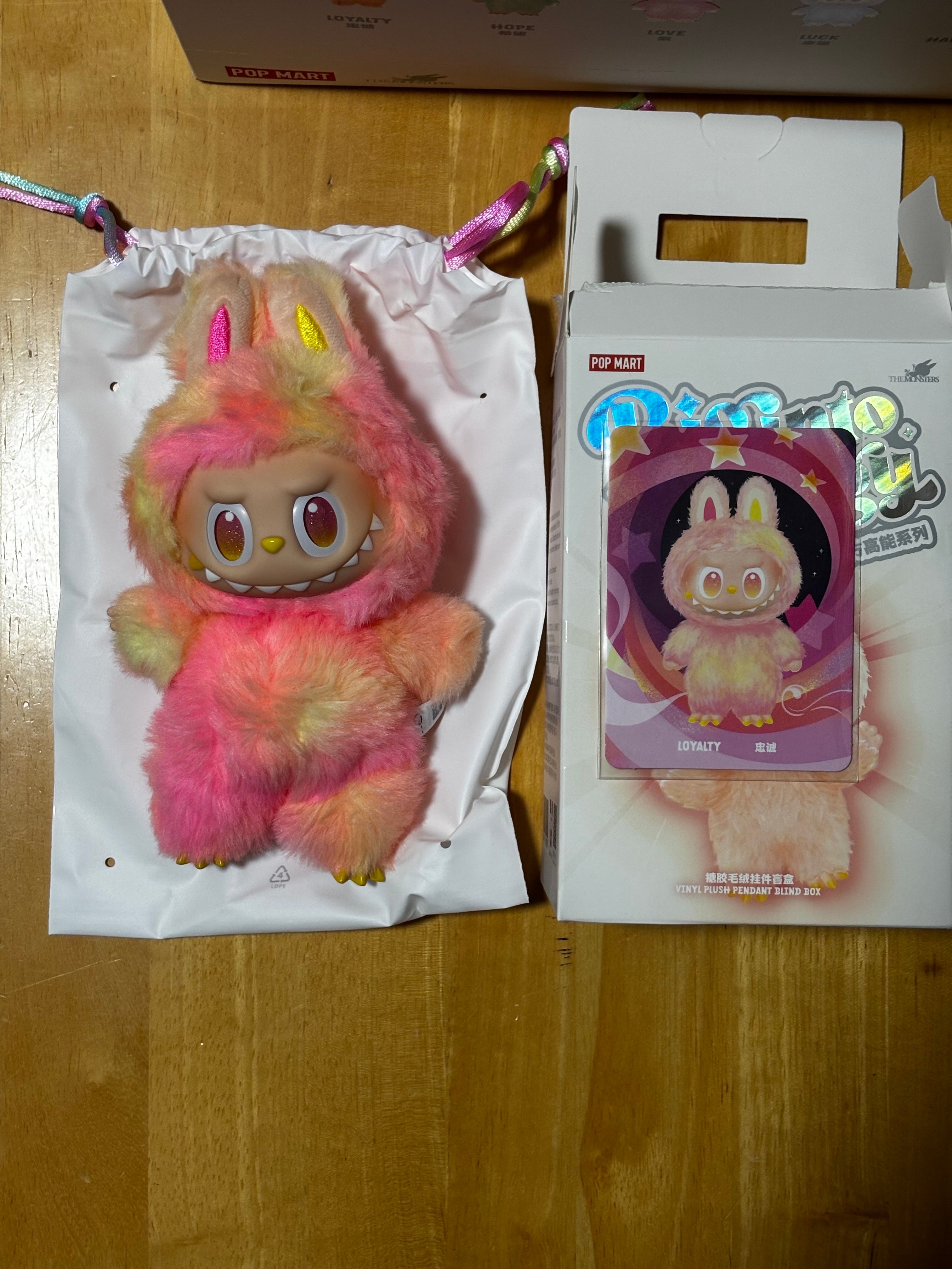 POP MART THE MONSTERS (LABUBU) Big into Energy Series Plush Pendant LOYALTY