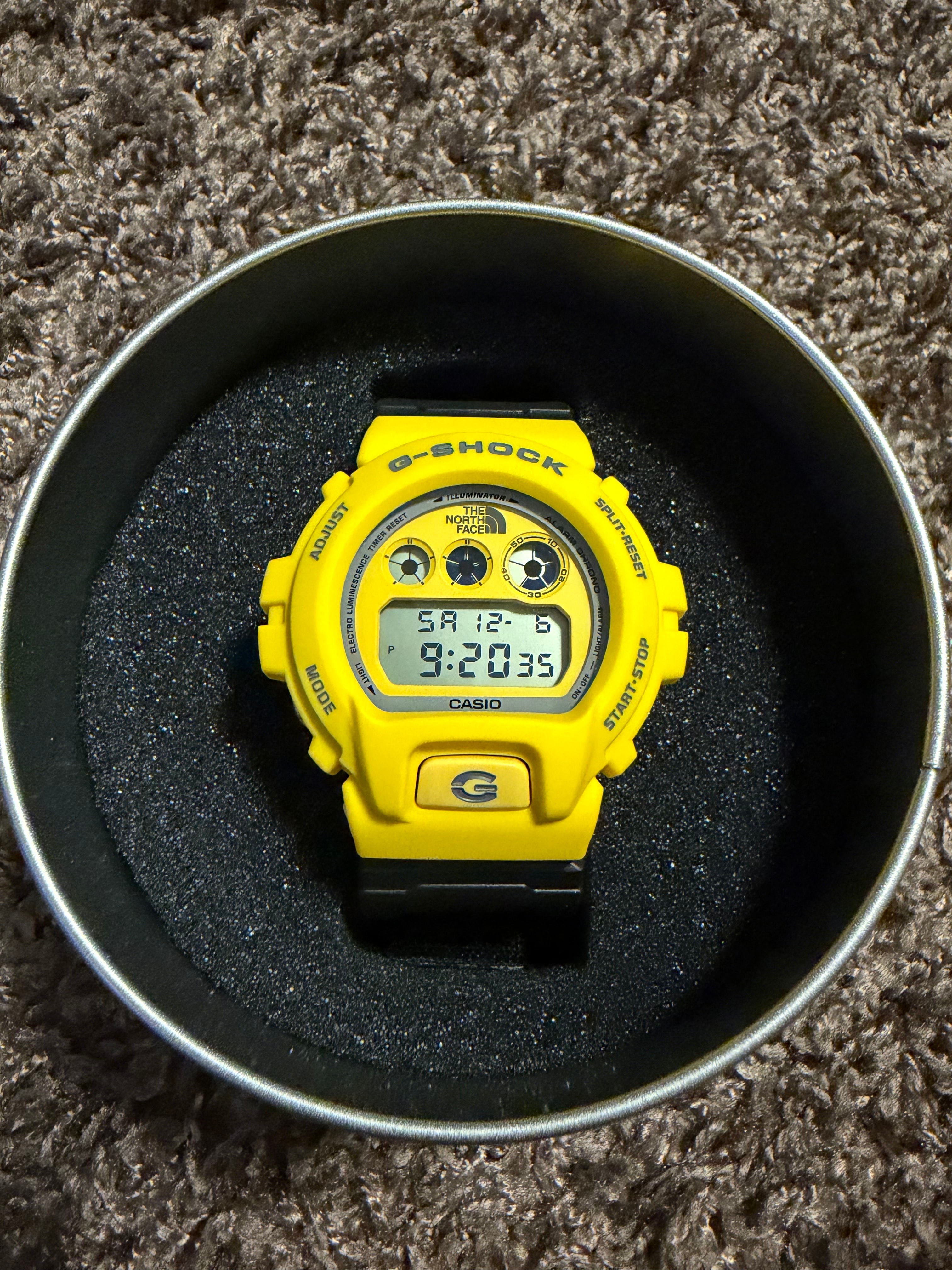 Supreme x The North Face G-SHOCK Watch "Yellow"