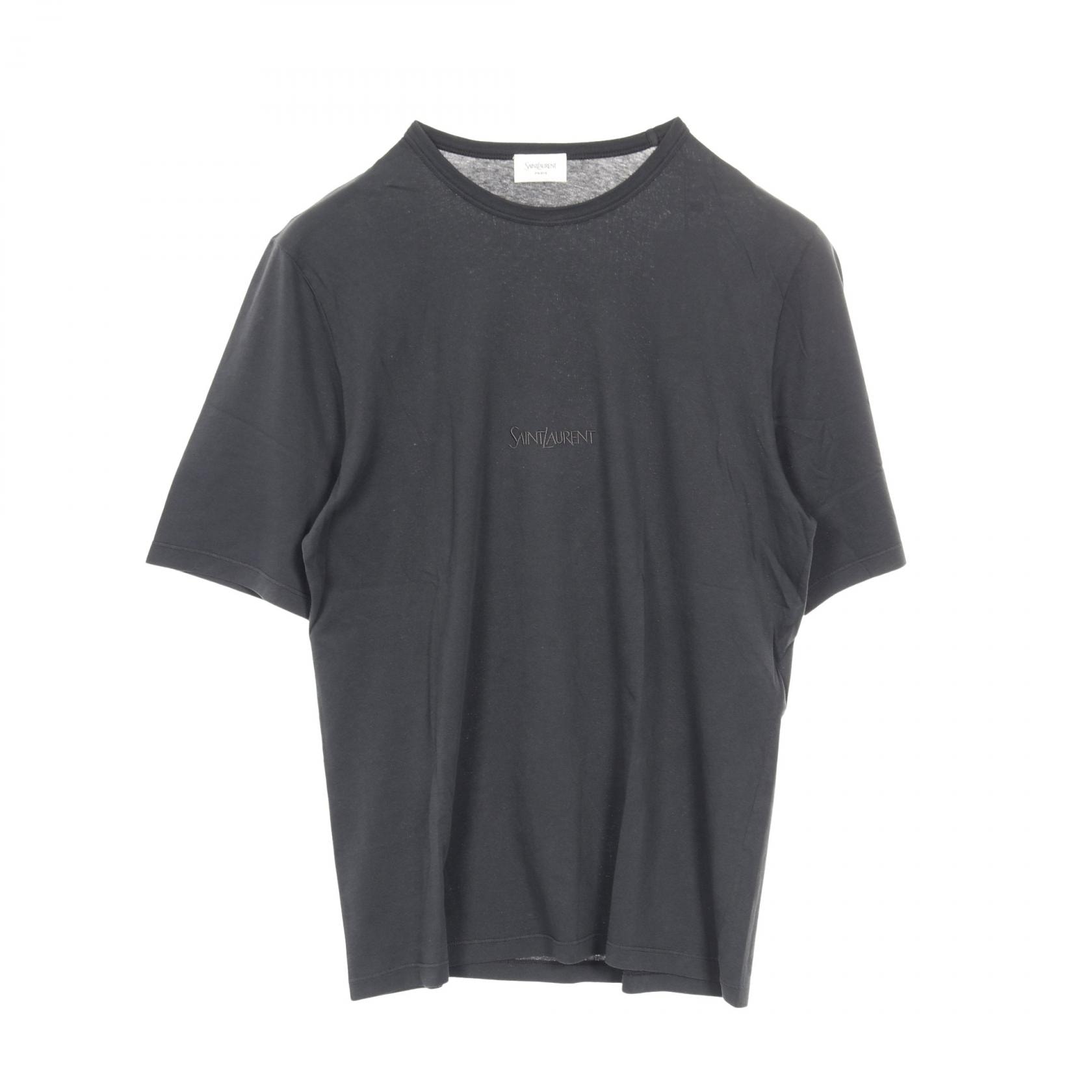 サンローランパリ SAINT LAURENT PARIS カットソー 衣料品 トップス コットン メンズ グレー系 818535YBHD21025M 【新品】
