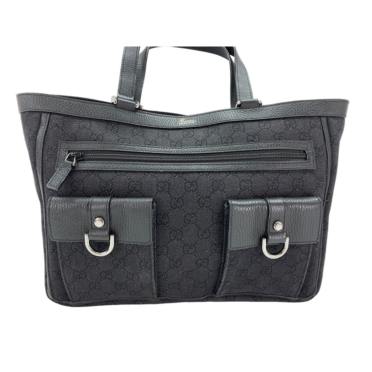 グッチ GUCCI GGキャンバス アビー トートバッグ【中古】