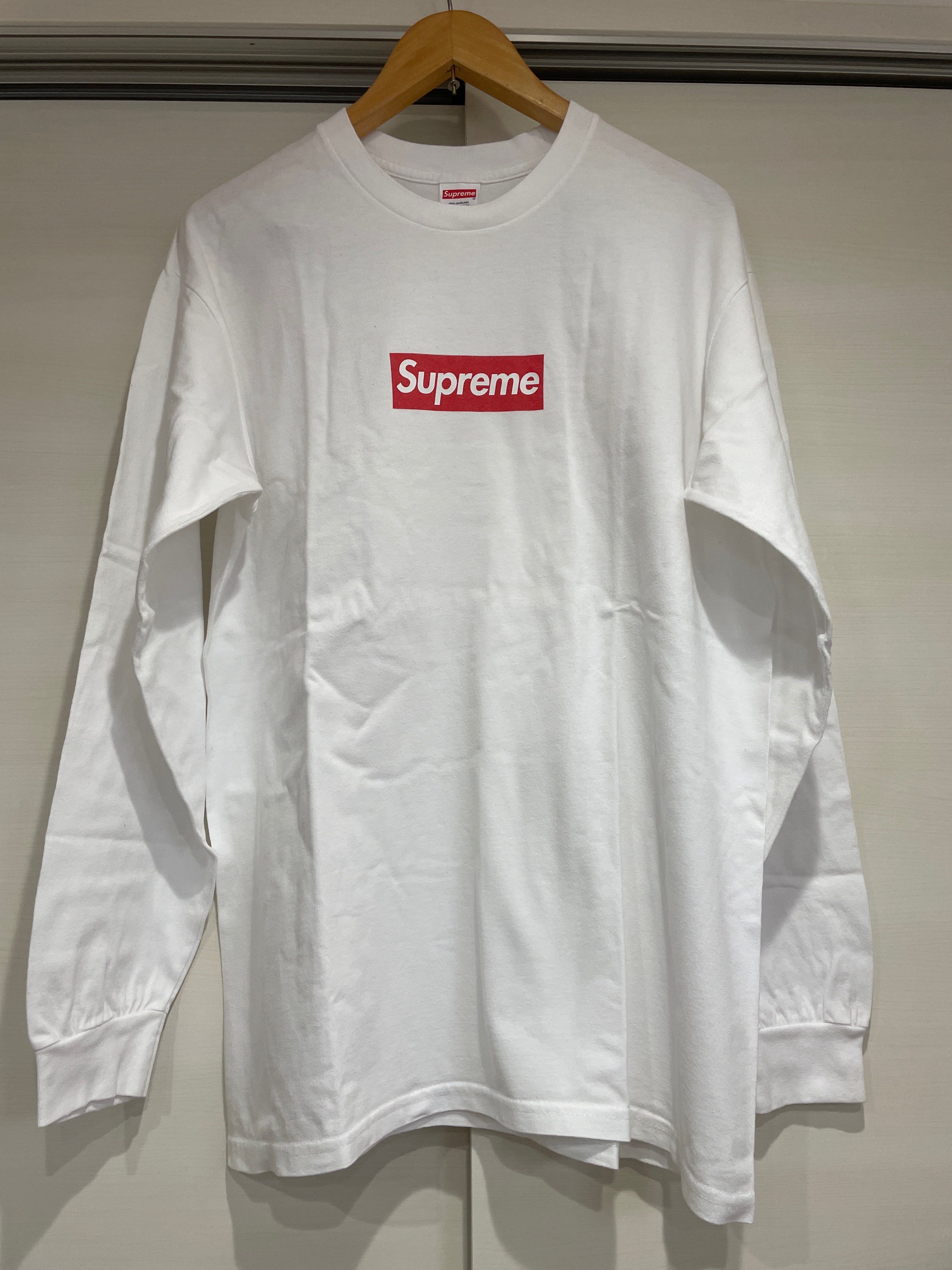 Supreme Box Logo L/S Tee "White"