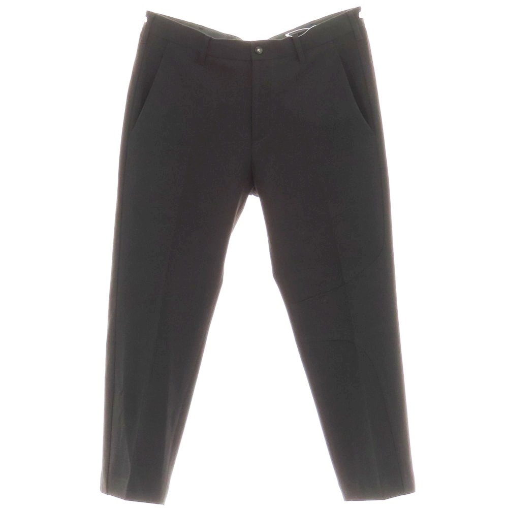 【中古】デサント DESCENTE ストレッチ ポリエステルレーヨン カジュアルスラックスパンツ ブラック【サイズ2XO】【メンズ】