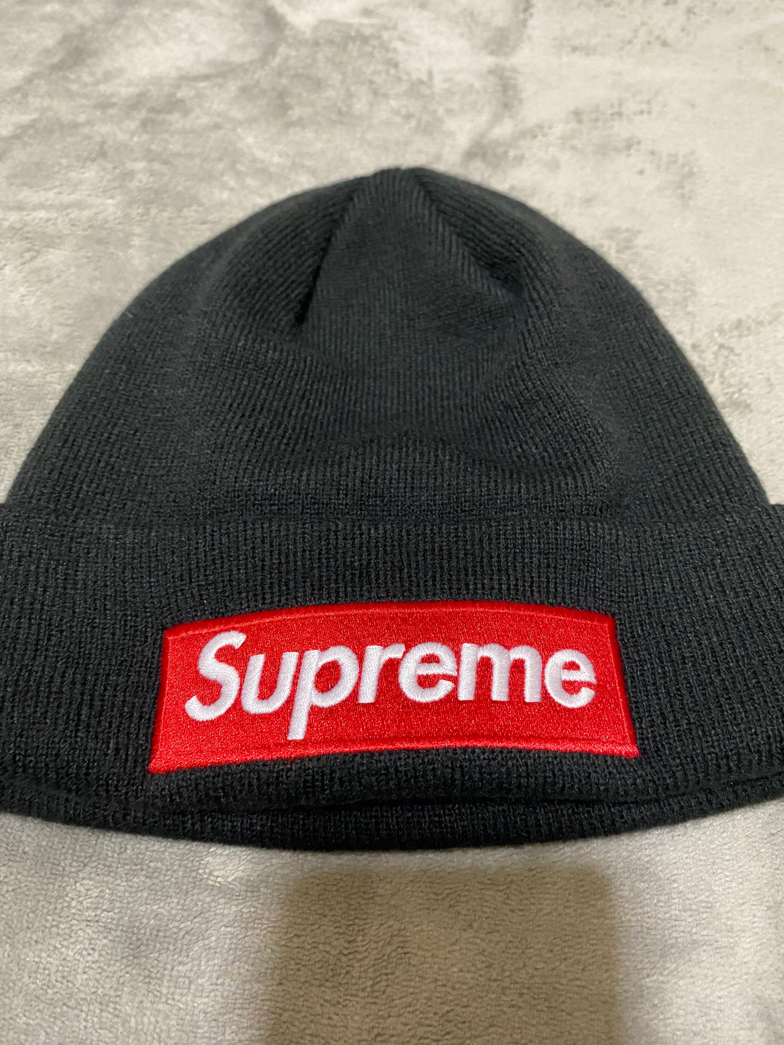 Supreme New Era Box Logo Beanie "Black"