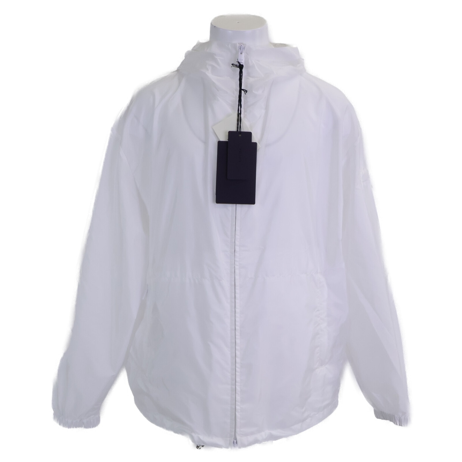 プラダ 【新品同様/国内正規/24年製】SGC835 トライアングルロゴ ナイロン フーディジャケット L