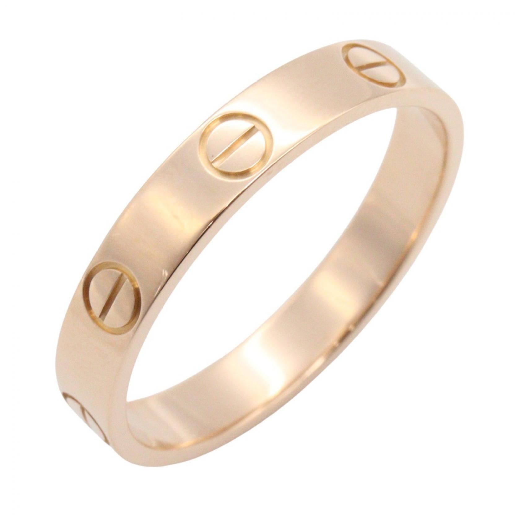 カルティエ CARTIER ミニラブリング リング・指輪 ジュエリー K18PG(ピンクゴールド) レディース ゴールド系 B4085200 【中古】