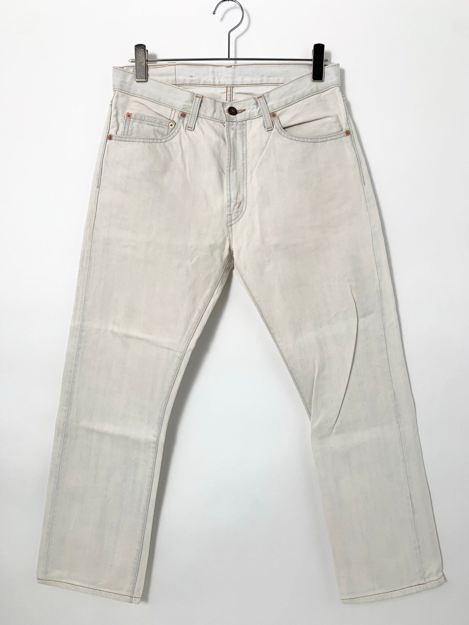 LEVI’S Vintage Clothing 1967 Model 505XX CONE DENIM Denim Pants White