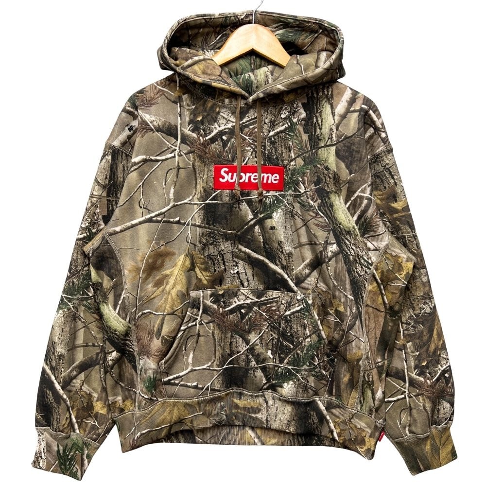 SUPREME シュプリーム 25AW Box Logo Hooded Sweatshirt ボックスロゴ スウェット パーカー リアルツリーカモ サイズ M 正規品 / 45111