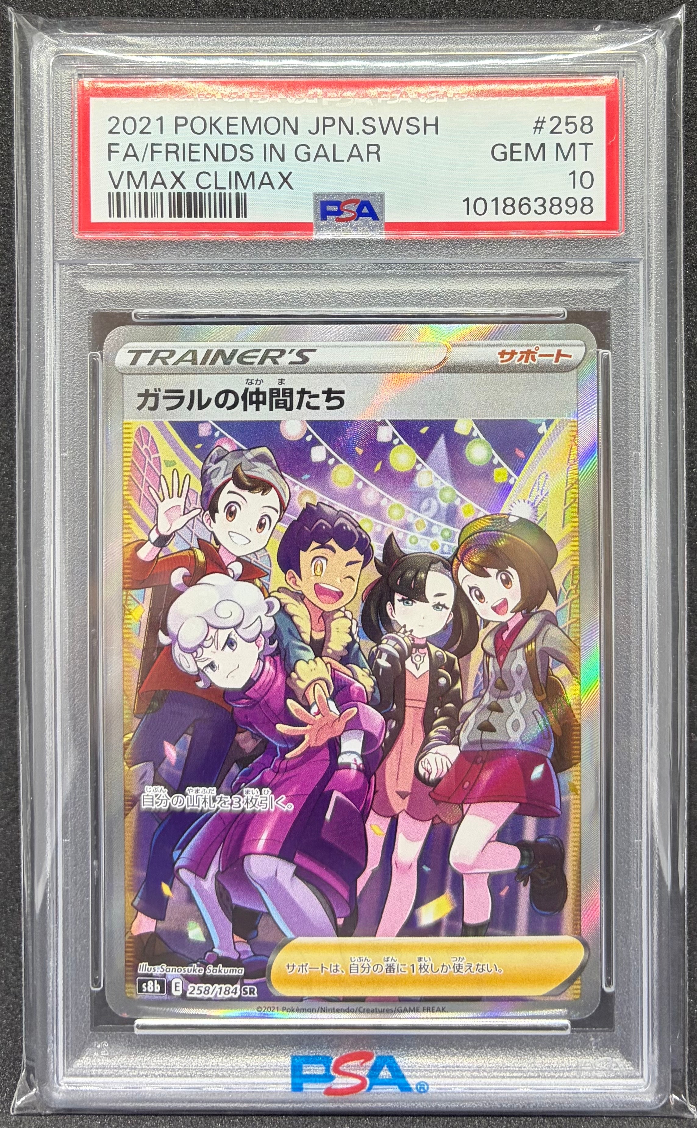 ガラルの仲間たち SR[S8b 258/184](ハイクラスパック「VMAX
