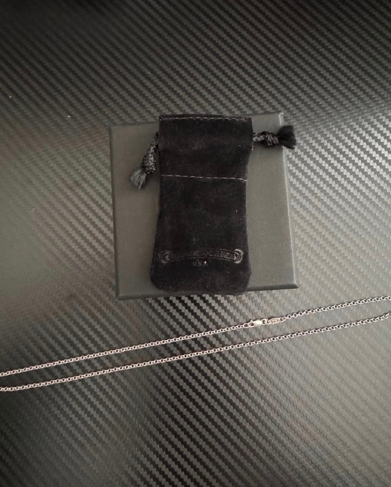 Chrome Hearts Roll Chain Necklace "Silver"