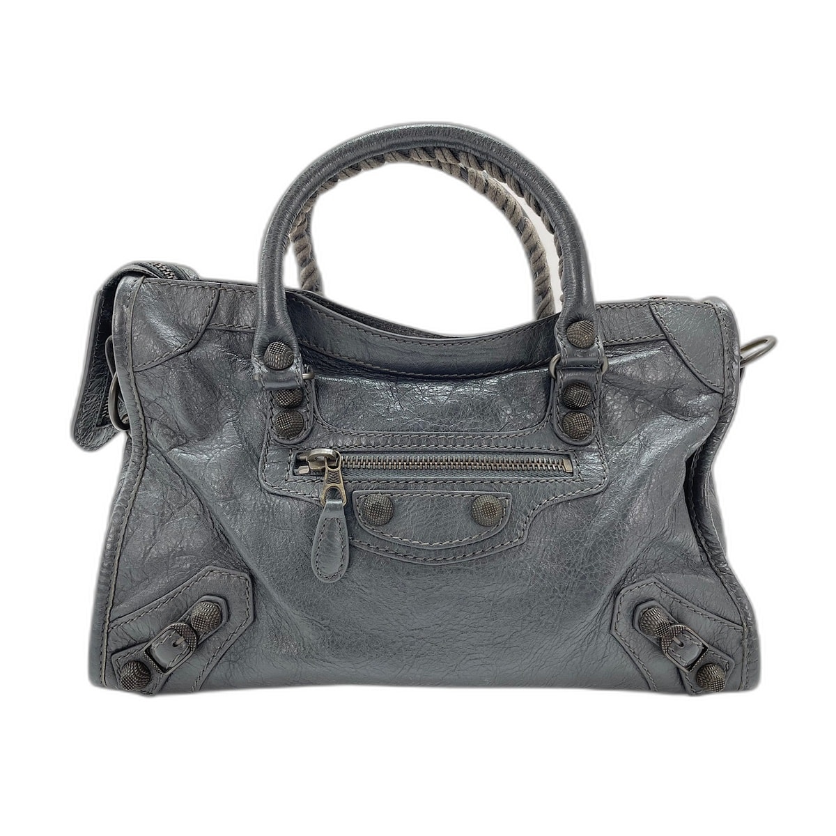 バレンシアガ BALENCIAGA ジャイアント 12シティ ショルダーバッグ レザー【中古】