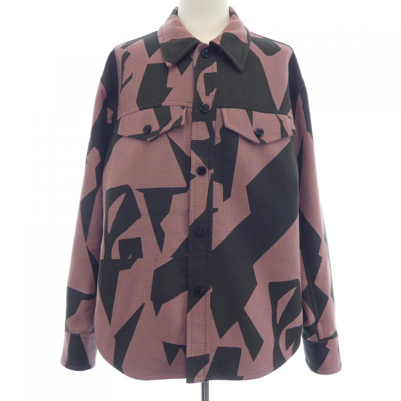 ルイヴィトン LOUIS VUITTON ダブルフェイスオーバーシャツ HOS01WTB4 ジャケット