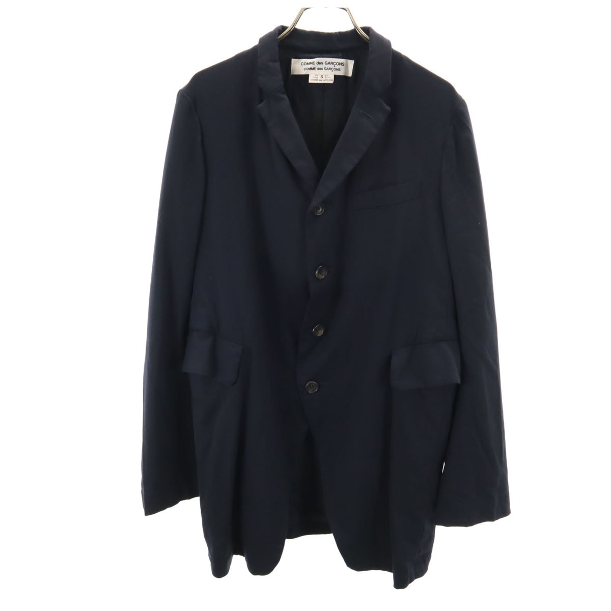 Comme des Garcons Comme des Garcons コムデギャルソンコムデギャルソン 2012年 日本製 ウールブレンド テーラードジャケット S