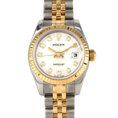 ロレックス デイトジャスト 179173G SSxYG 自動巻 ランダム番